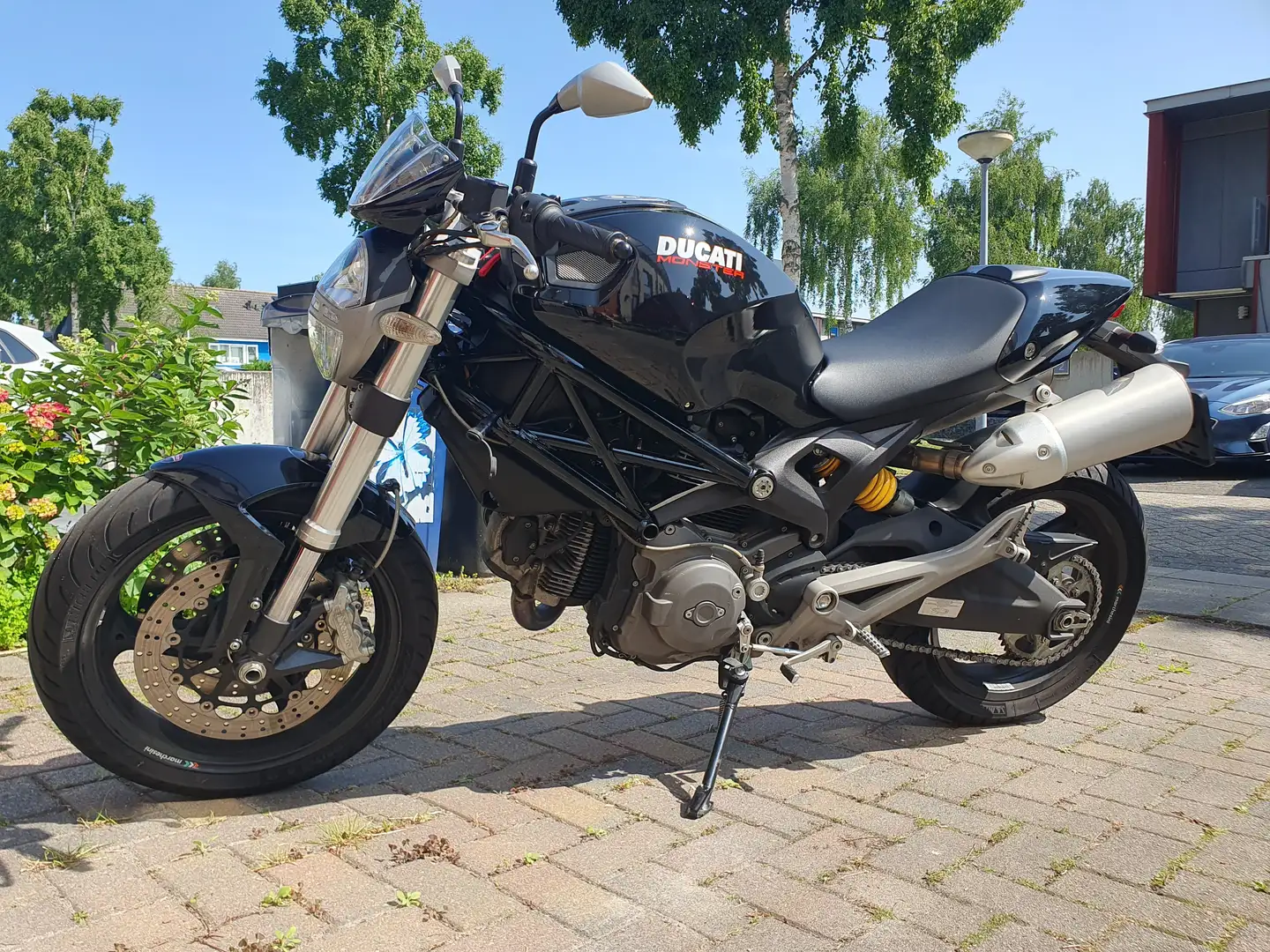 Ducati Monster 696 Zwart - 1