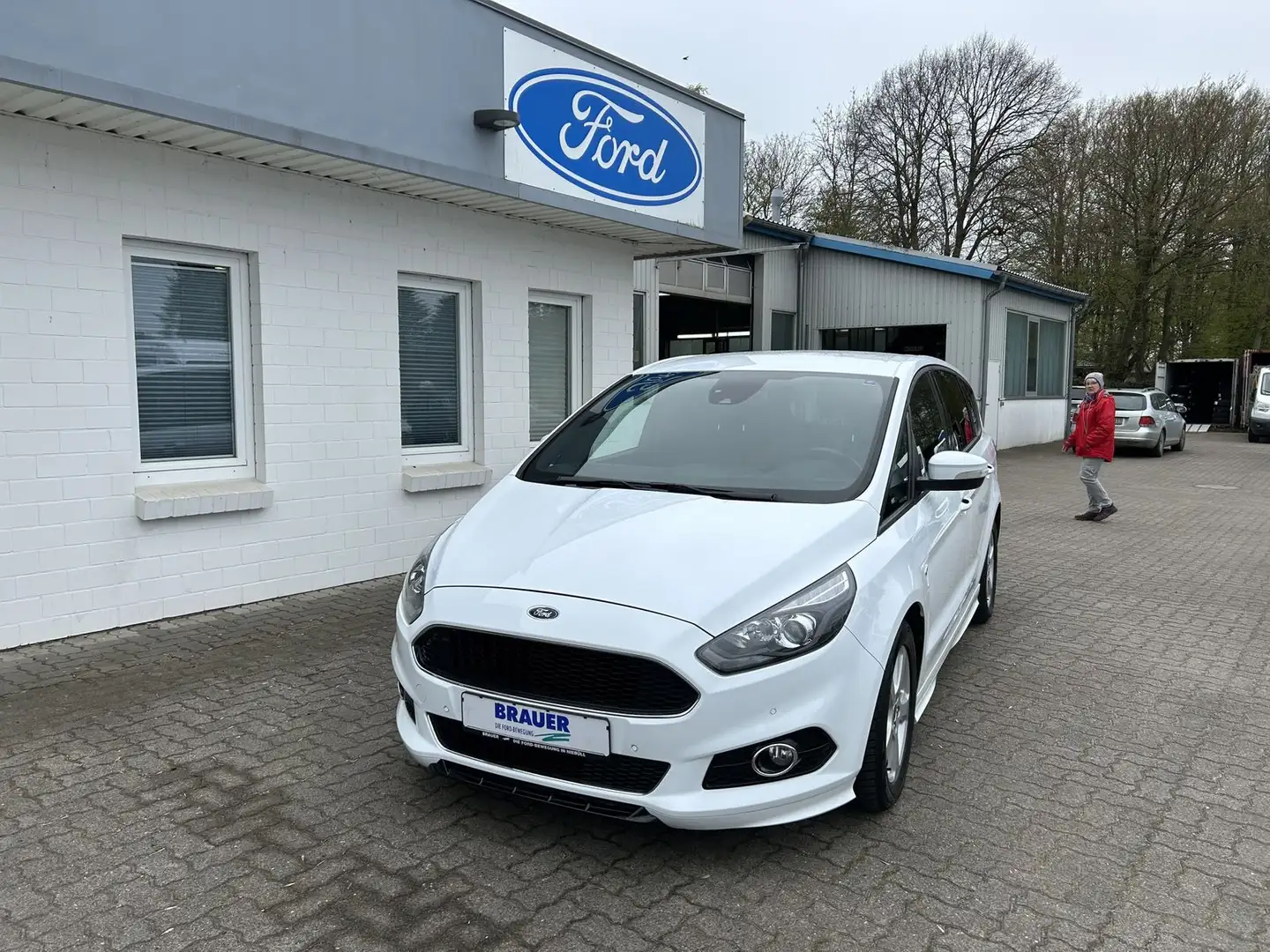 Ford S-Max ST-Line Alb - 1