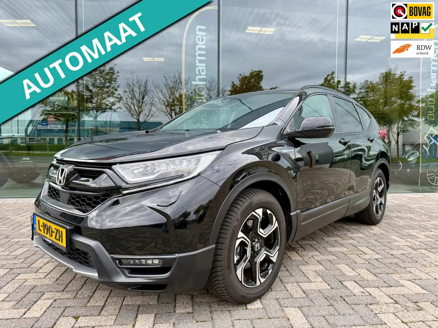 Honda CR-V 2.0 Hybrid Lifestyle, NAP, CarPlay, Trekhaak, LED, Schwarz - 1
