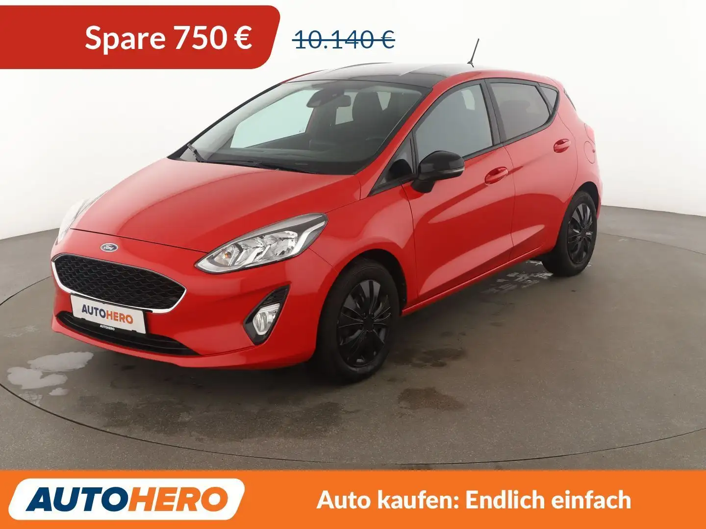 Ford Fiesta 1.1 Cool&Connect*NAVI*PDC*SHZ*TEMPO* Rouge - 1