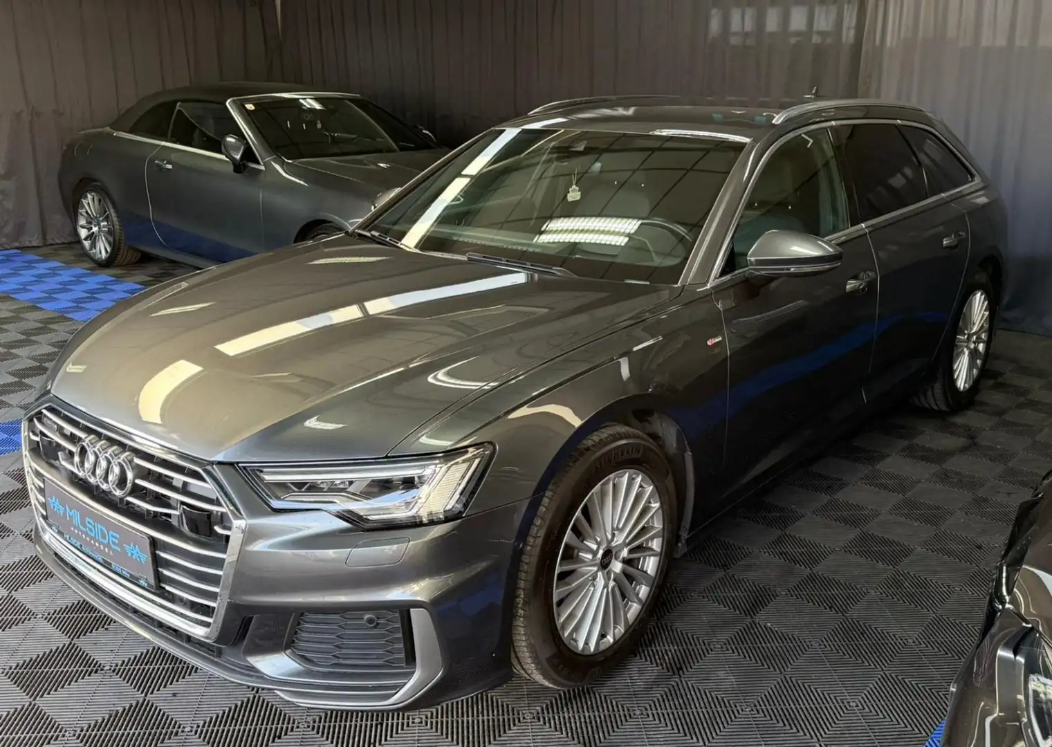 Audi A6 S Line 40TDI,MATRIX,LEDER,ACC,B&O,AHK,AMBIENTE,HuD Grau - 2