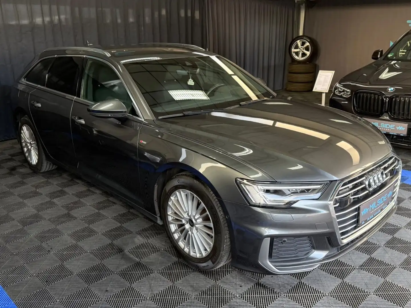 Audi A6 S Line 40TDI,MATRIX,LEDER,ACC,B&O,AHK,AMBIENTE,HuD Grau - 1