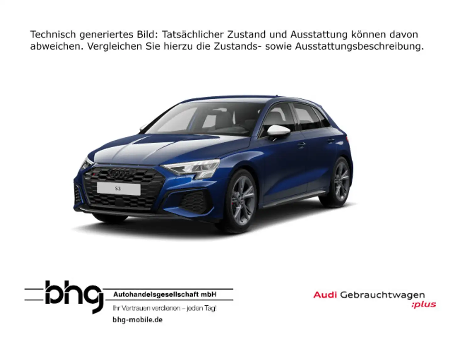 Audi S3 q. TFSI S tronic Blau - 1