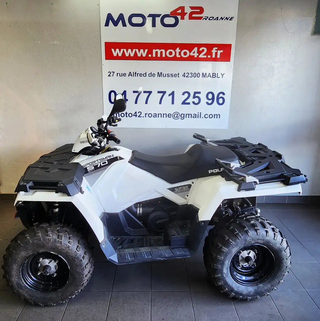 Polaris Sportsman 570 Blanc - 1
