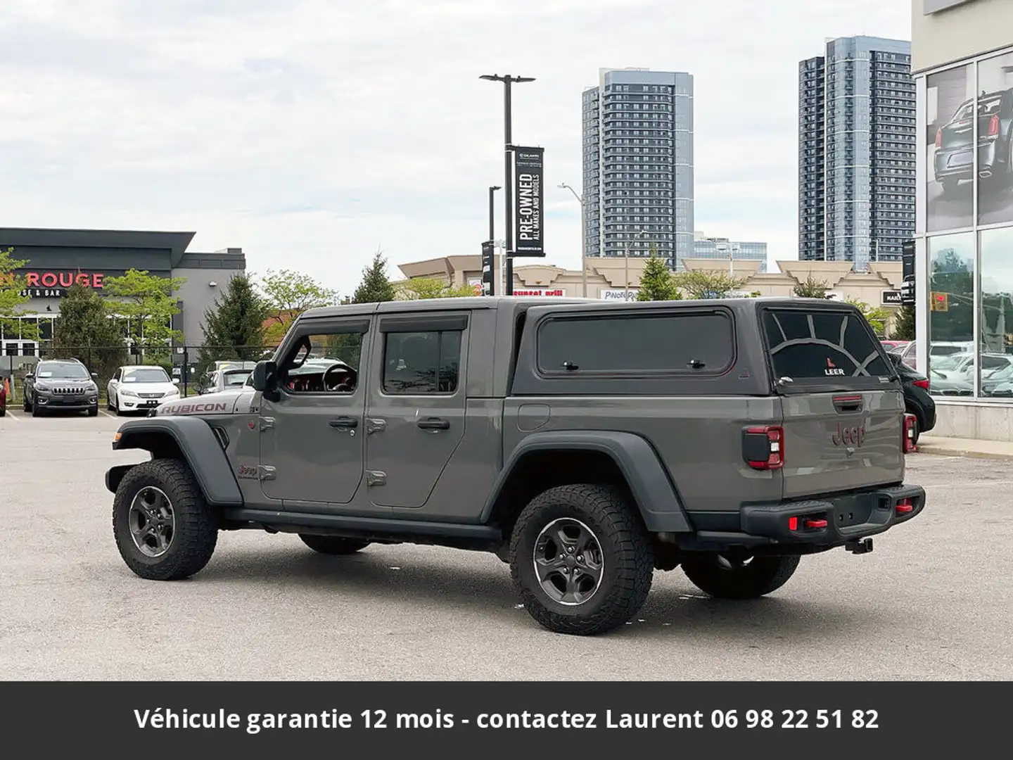 Jeep Gladiator Rubicon 4x4 Tout compris hors homologation 4500e Gris - 2