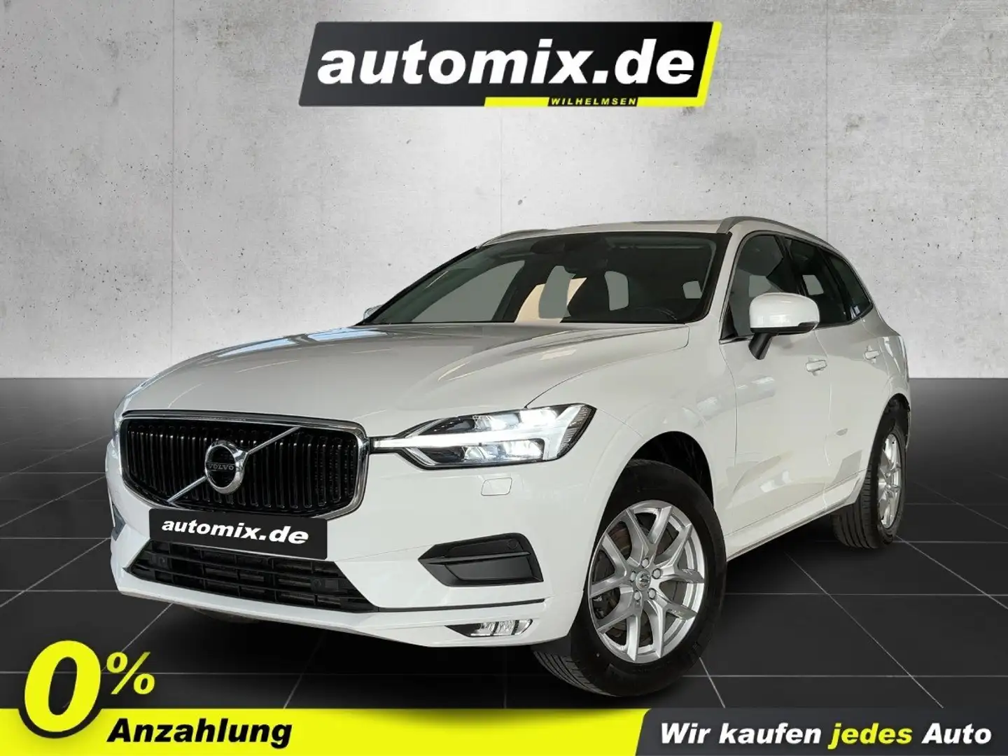 Volvo XC60 D4 Momentum Pro ACC,AHK,AUTOM.,LED,Navi,SHZ Blanc - 1