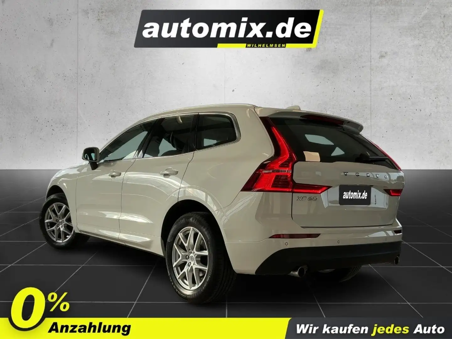 Volvo XC60 D4 Momentum Pro ACC,AHK,AUTOM.,LED,Navi,SHZ Blanc - 2