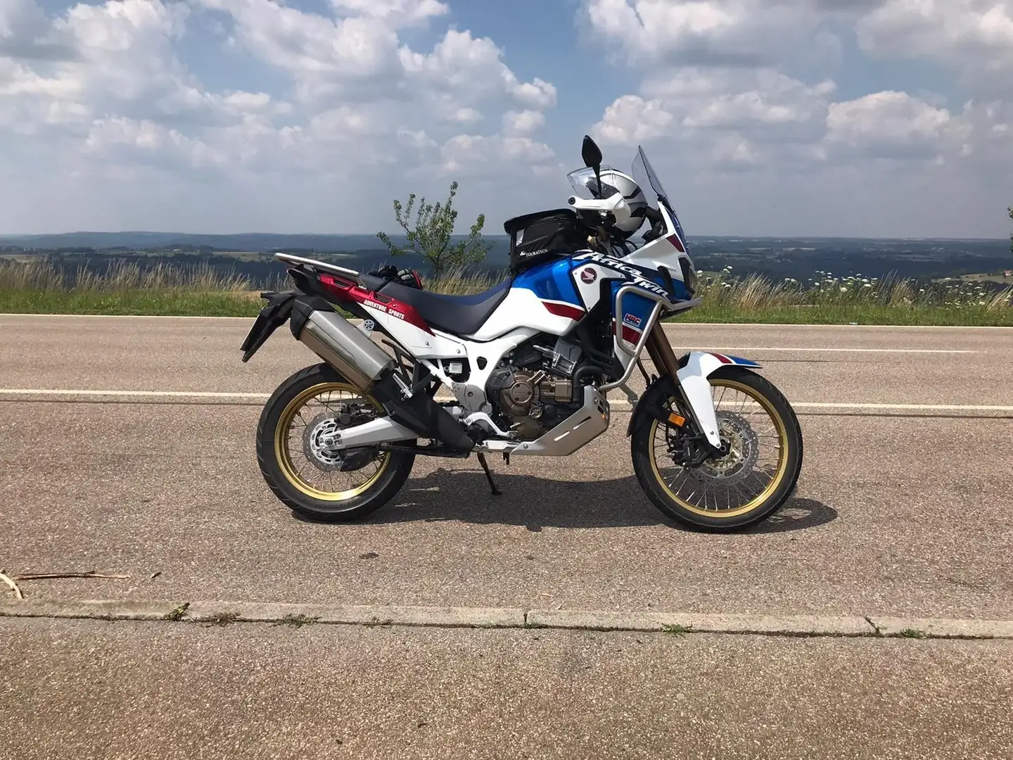 Honda CRF 1000 D2 Bleu - 2