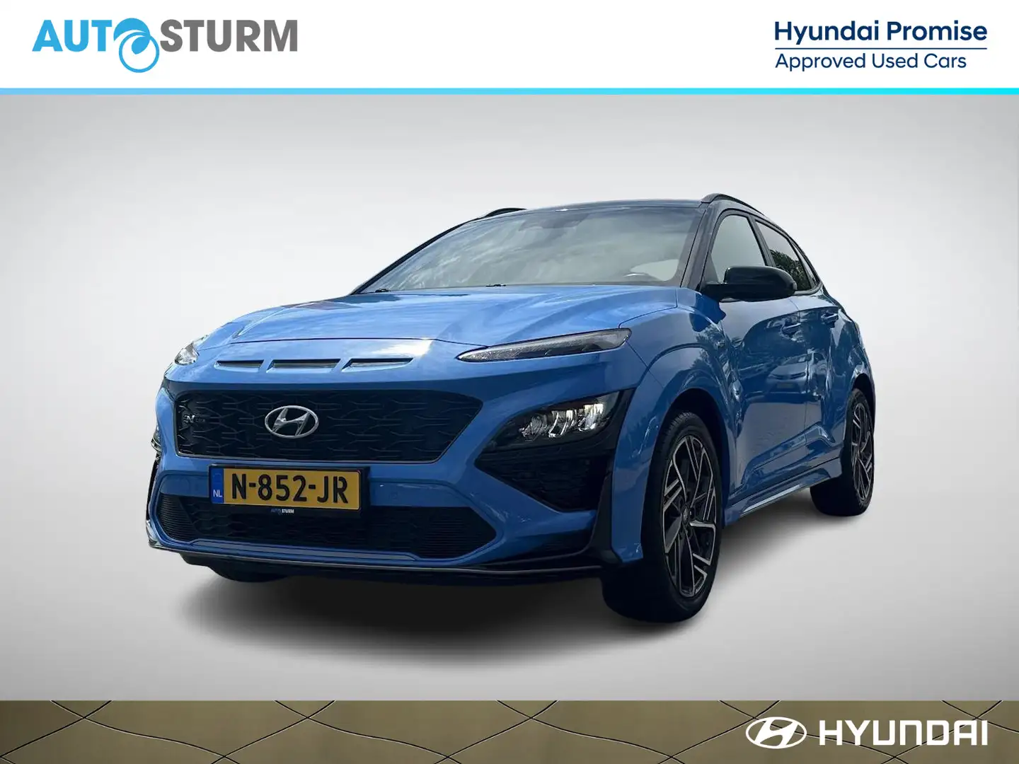 Hyundai KONA 1.0 T-GDI N Line | Navigatie Full-Map | Stoelverwa Bleu - 1