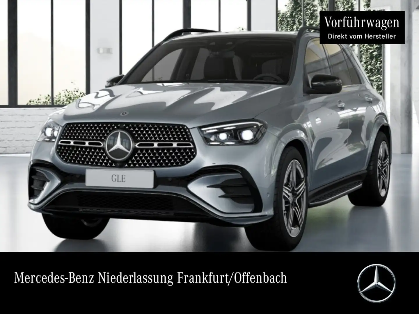 Mercedes-Benz GLE 450 d 4M AMG+NIGHT+PANO+360+AHK+MULTIBEAM+SPUR Stříbrná - 1