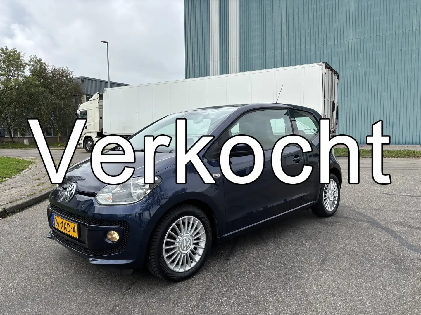 Volkswagen up! 1.0i high up! BlueMotion 60 PK. Blauw - 1