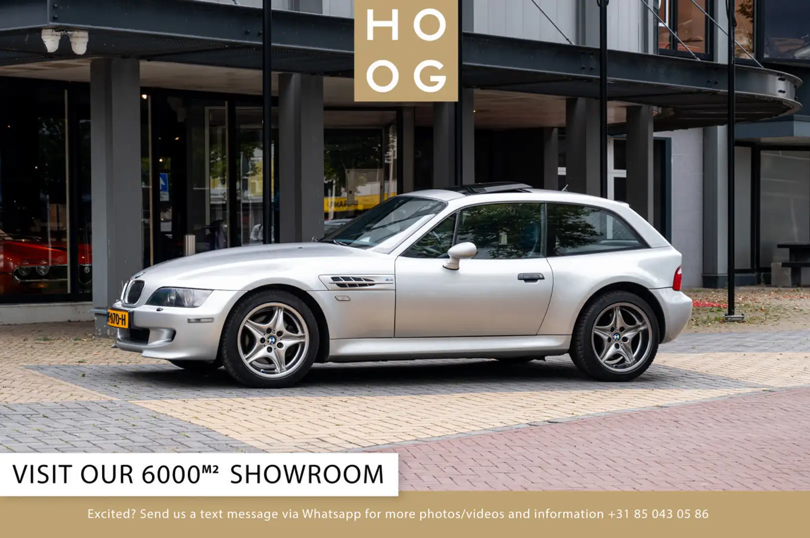BMW Z3 M coupe 3.2 S54 Srebrny - 1