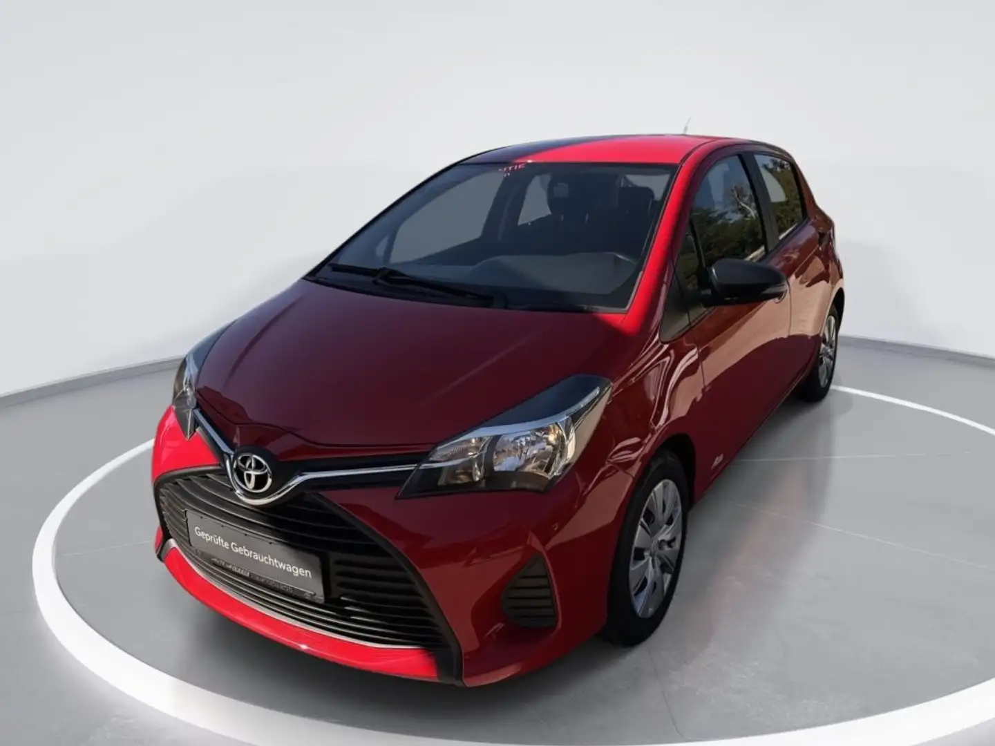 Toyota Yaris 1.0 VVT-i Cool & sound paket/Klima/ZV Rot - 1
