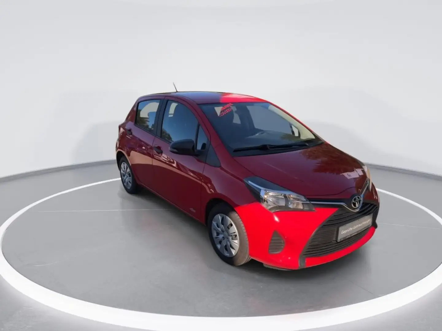 Toyota Yaris 1.0 VVT-i Cool & sound paket/Klima/ZV Rot - 2