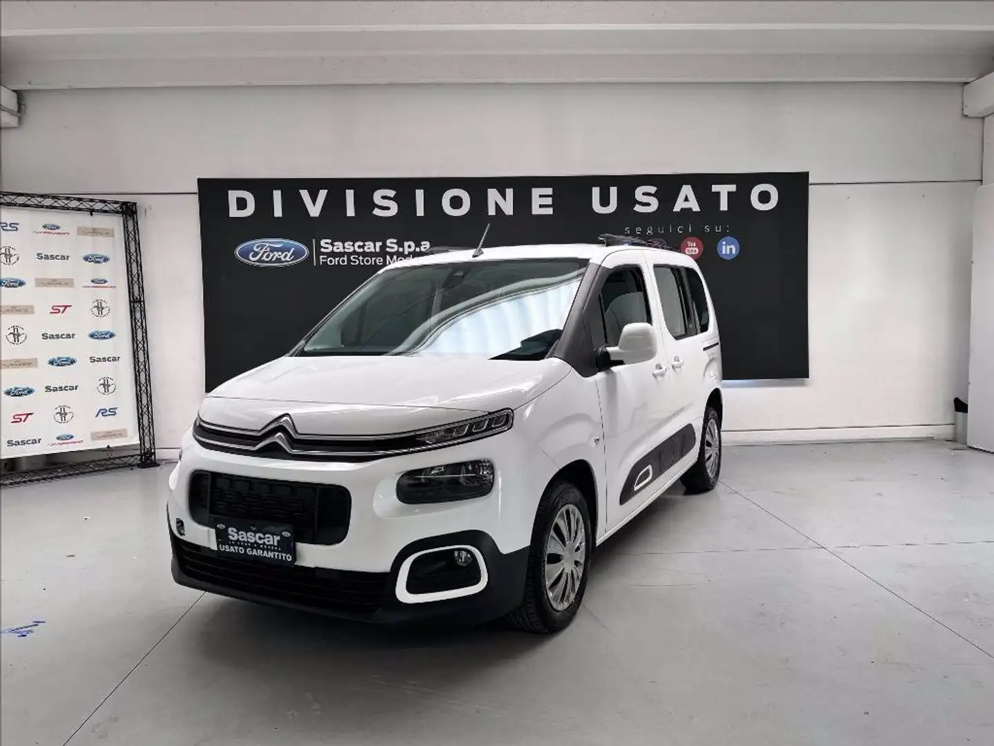 Citroen Berlingo 1.2 puretech 110cv S&S Live 7posti Bianco - 1