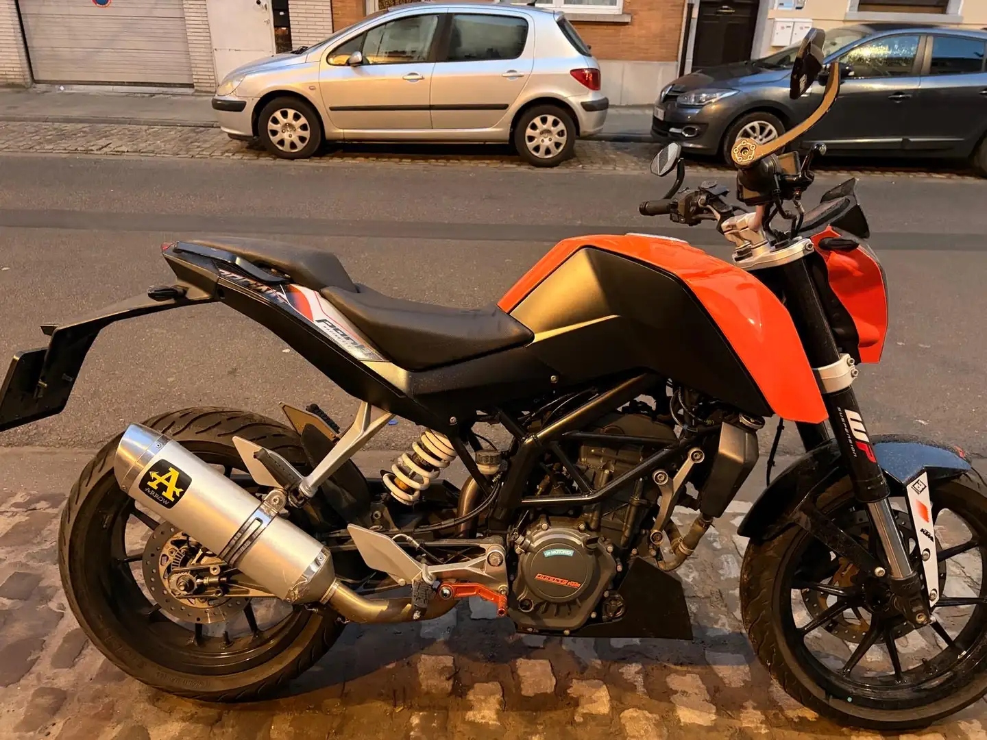 KTM 125 Duke Arrow Oranje - 2