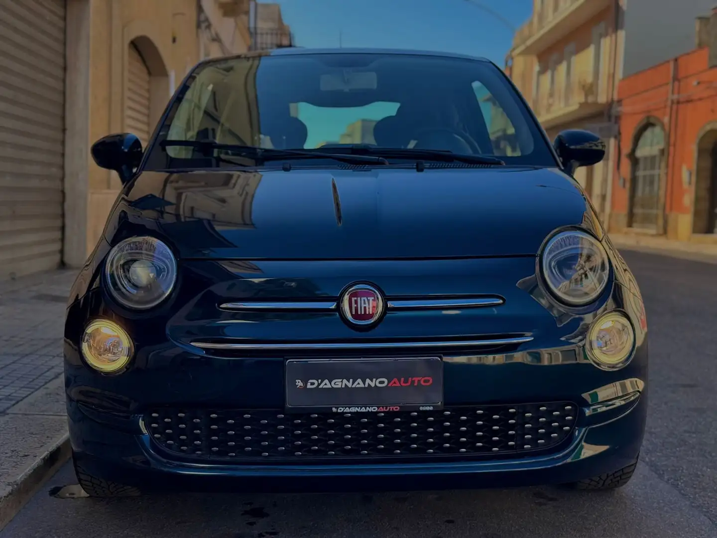 Fiat 500 500 1.2 69HP LOUNGE CAMBIO AUTOMATICO - 2019 Bleu - 2