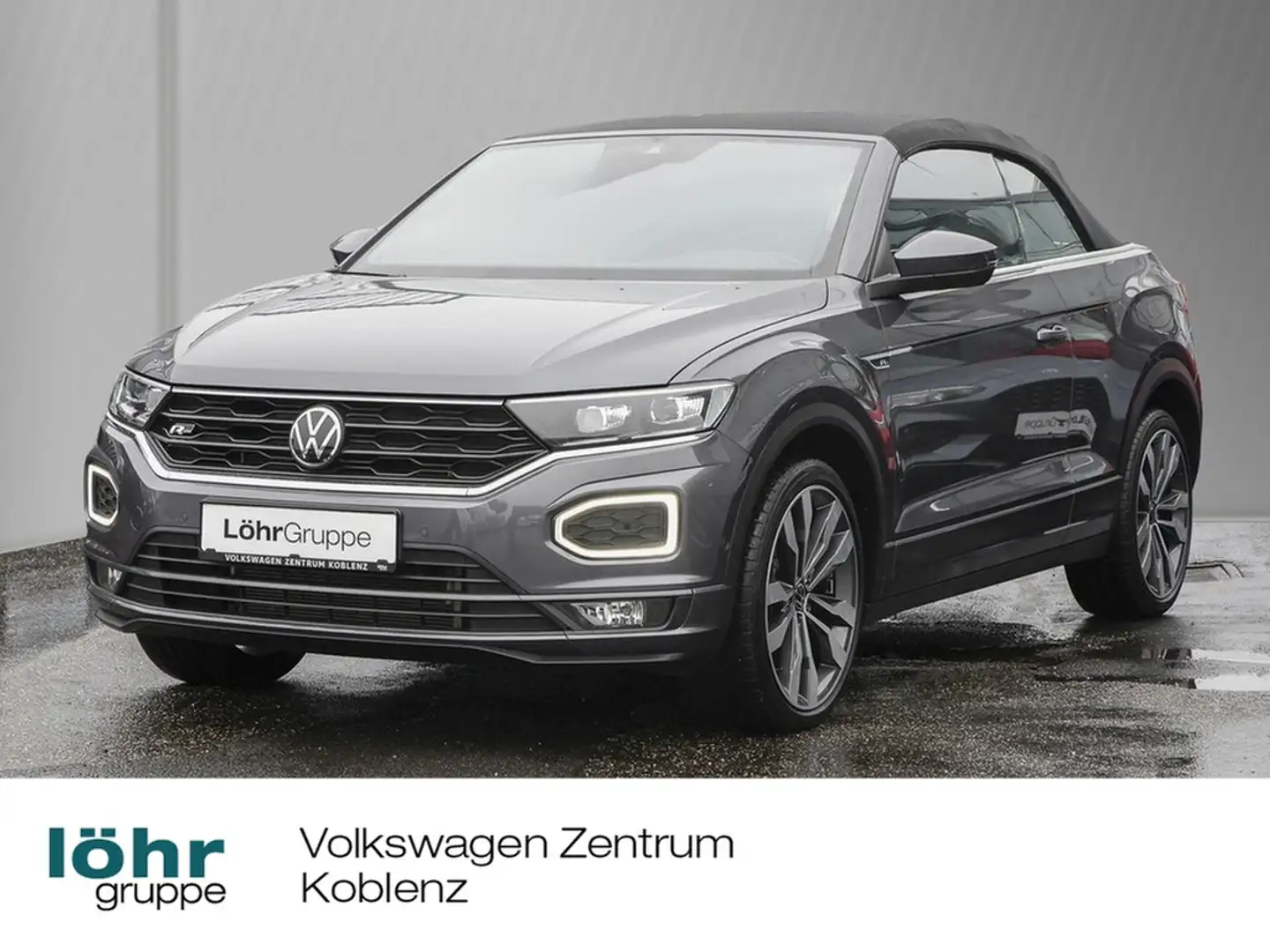 Volkswagen T-Roc Cabriolet 1.5 TSI DSG R-Line AHK/Navi/RFK Grau - 1