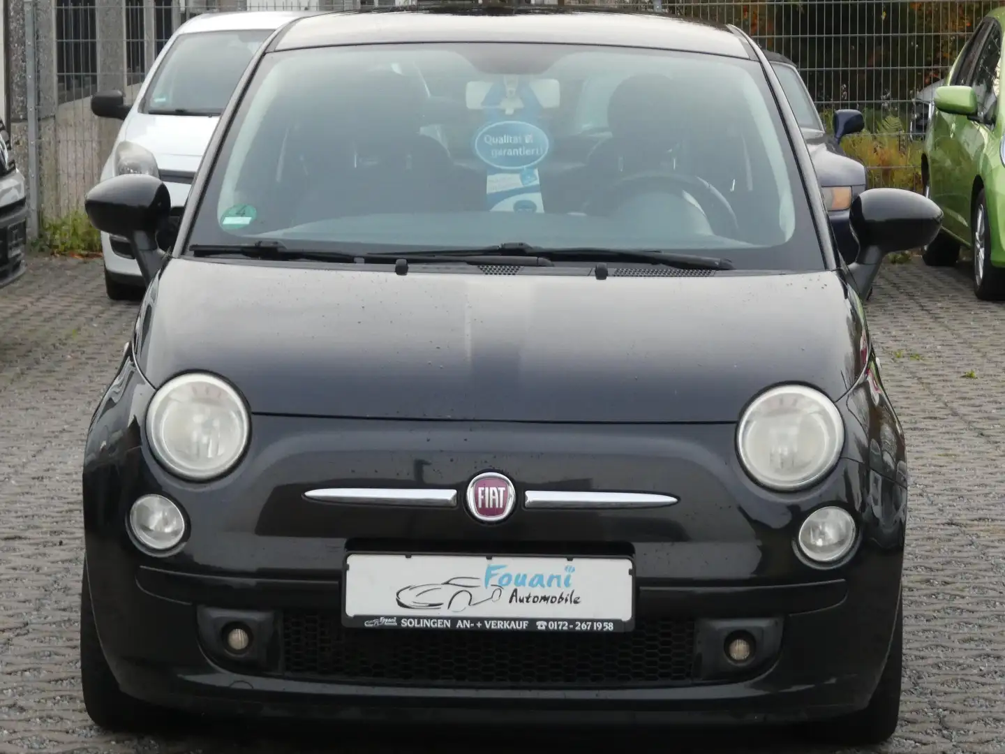 Fiat 500 Sport 1.Hand 12 Monate Garantie HU 2 Jahre Schwarz - 2