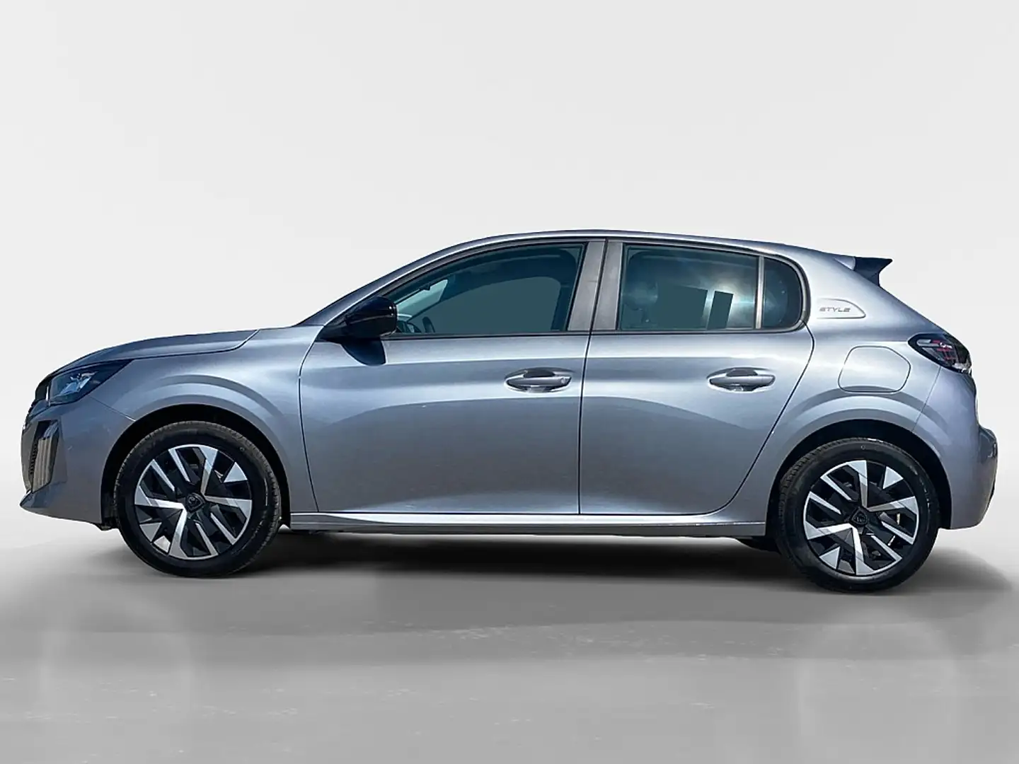 Peugeot 208 Hybrid 100 e-DCS6 Style Grau - 2