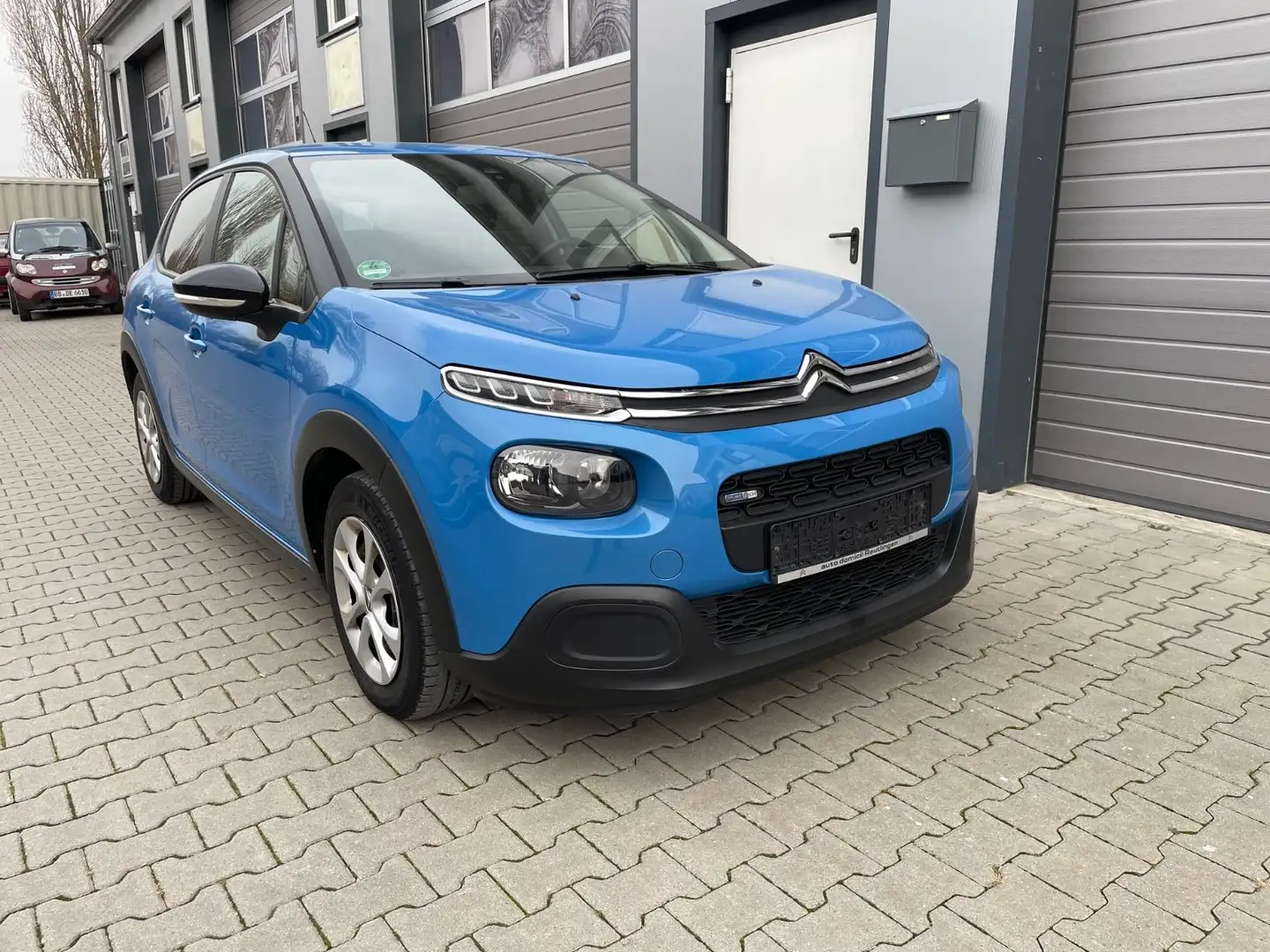 Citroen C3 Feel Automatik 1 Hand Scheckheft Blau - 1