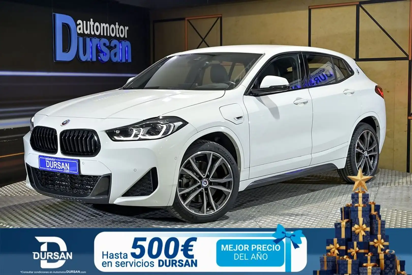 BMW X2 xDrive25e Auto Blanc - 1
