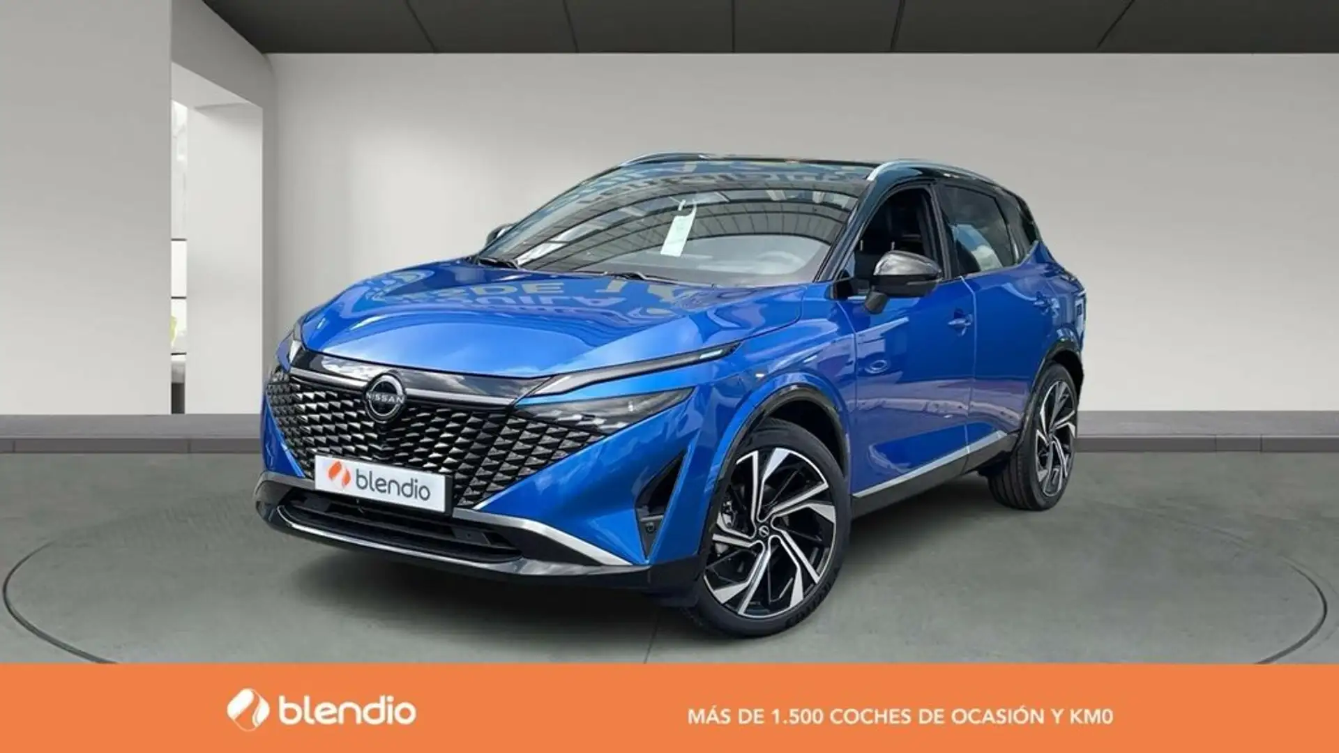 Nissan Qashqai 1.3 DIG-T MHEV 116KW TEKNA PREMIUM CVT 158 5P Blauw - 1