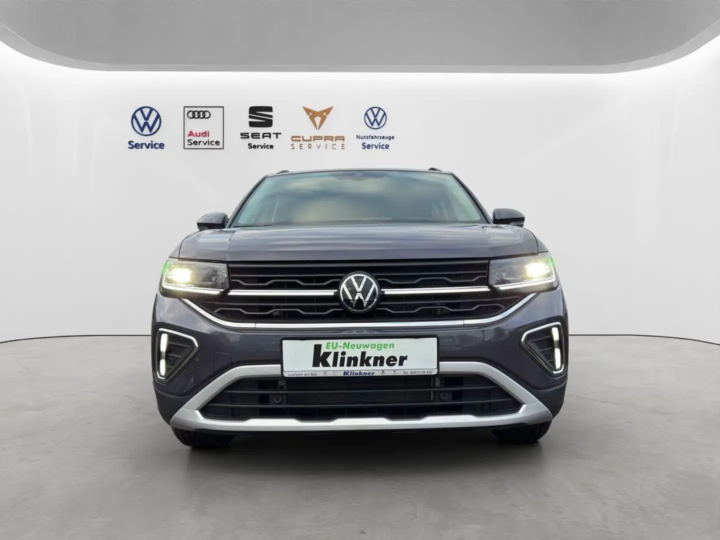 Volkswagen T-Cross 1.0 TSI 85 kW DSG AHK,LED Grau - 2