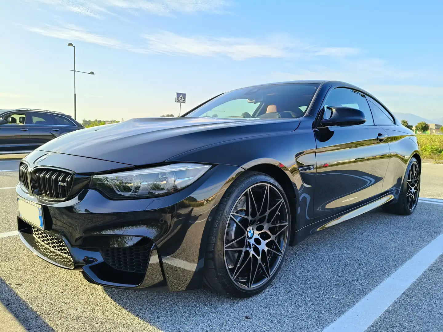 BMW M4 M4 F82 2019 Coupe 3.0 450cv dkg WRC AUTO SRL Noir - 1
