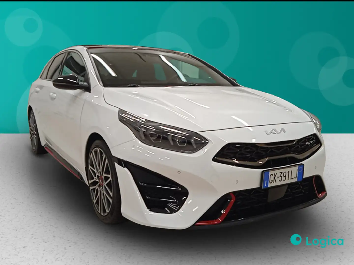 Kia ProCeed / pro_cee'd 1.6 T-GDI GT Blanc - 1