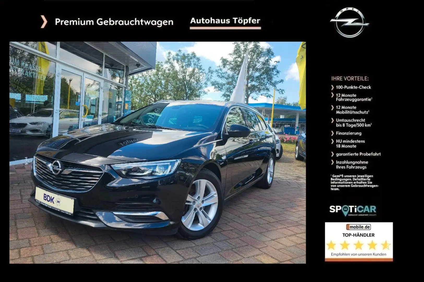 Opel Insignia B ST Premium "Innovation" Matrix-LED Zwart - 1