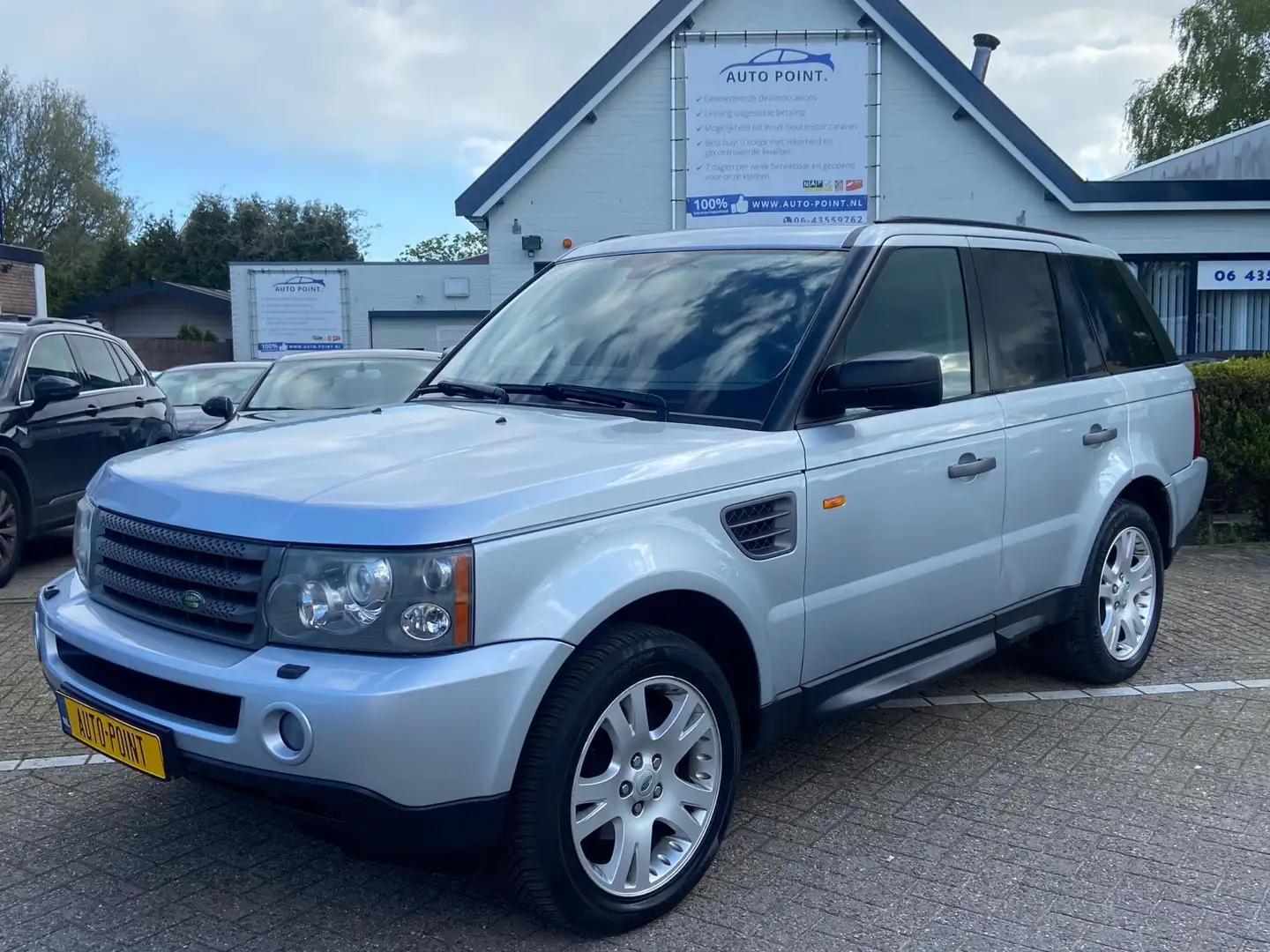 Land Rover Range Rover Sport 2.7 TdV6 HSE 4x4/ZEER COMPLEET/GRIJS-KENTEKEN/MARG Argent - 1