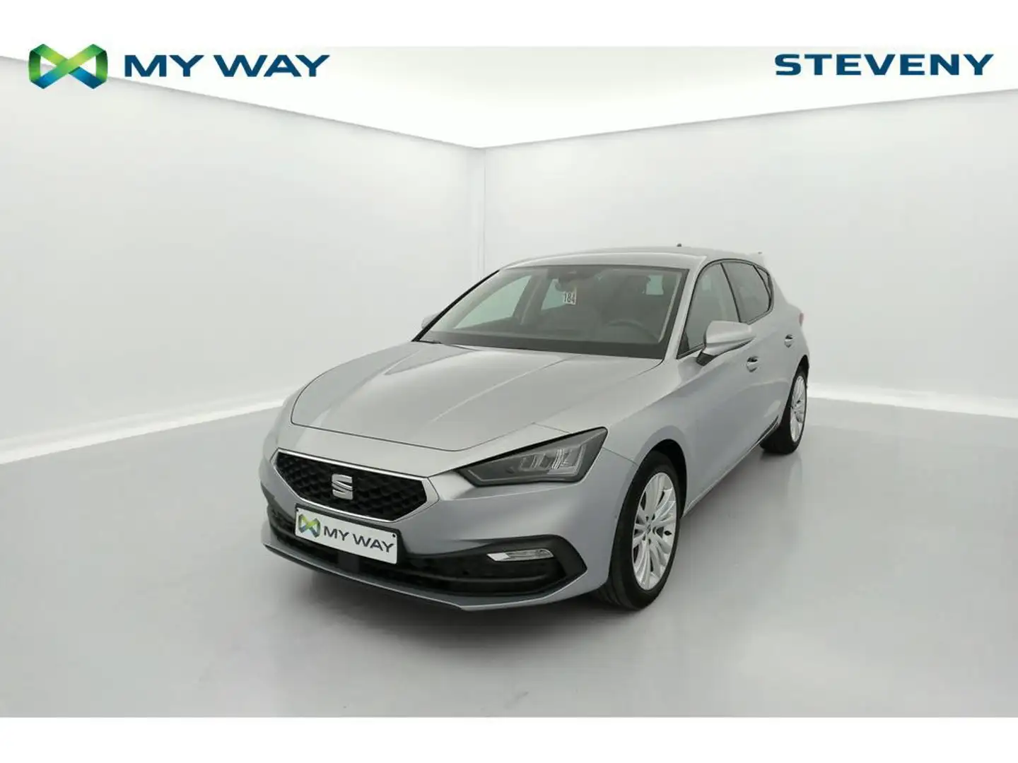 SEAT Leon Leon 5D Move! 1.0 TSI 110ch (81kW) MANUELLE 6v EURO 6 AP Gris - 1