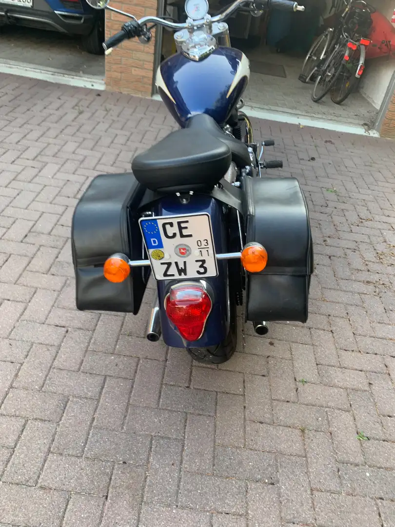 Triumph Bonneville America Albastru - 1