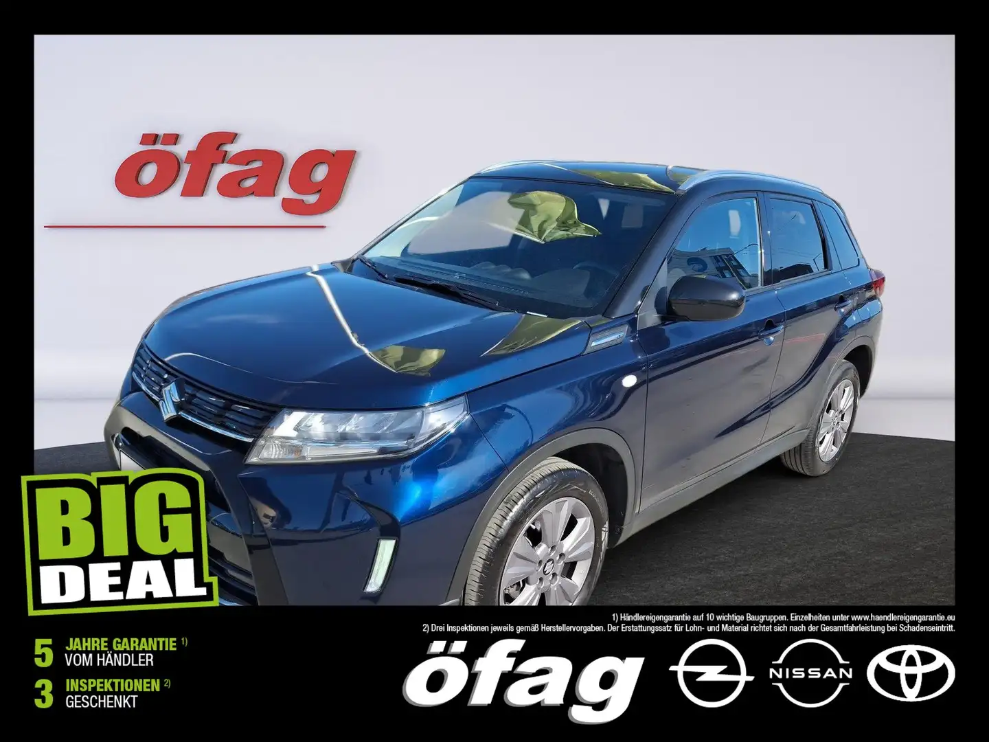 Suzuki Vitara 1.4 GL+ DITC Hybrid shine ACC+LED Schwarz - 1