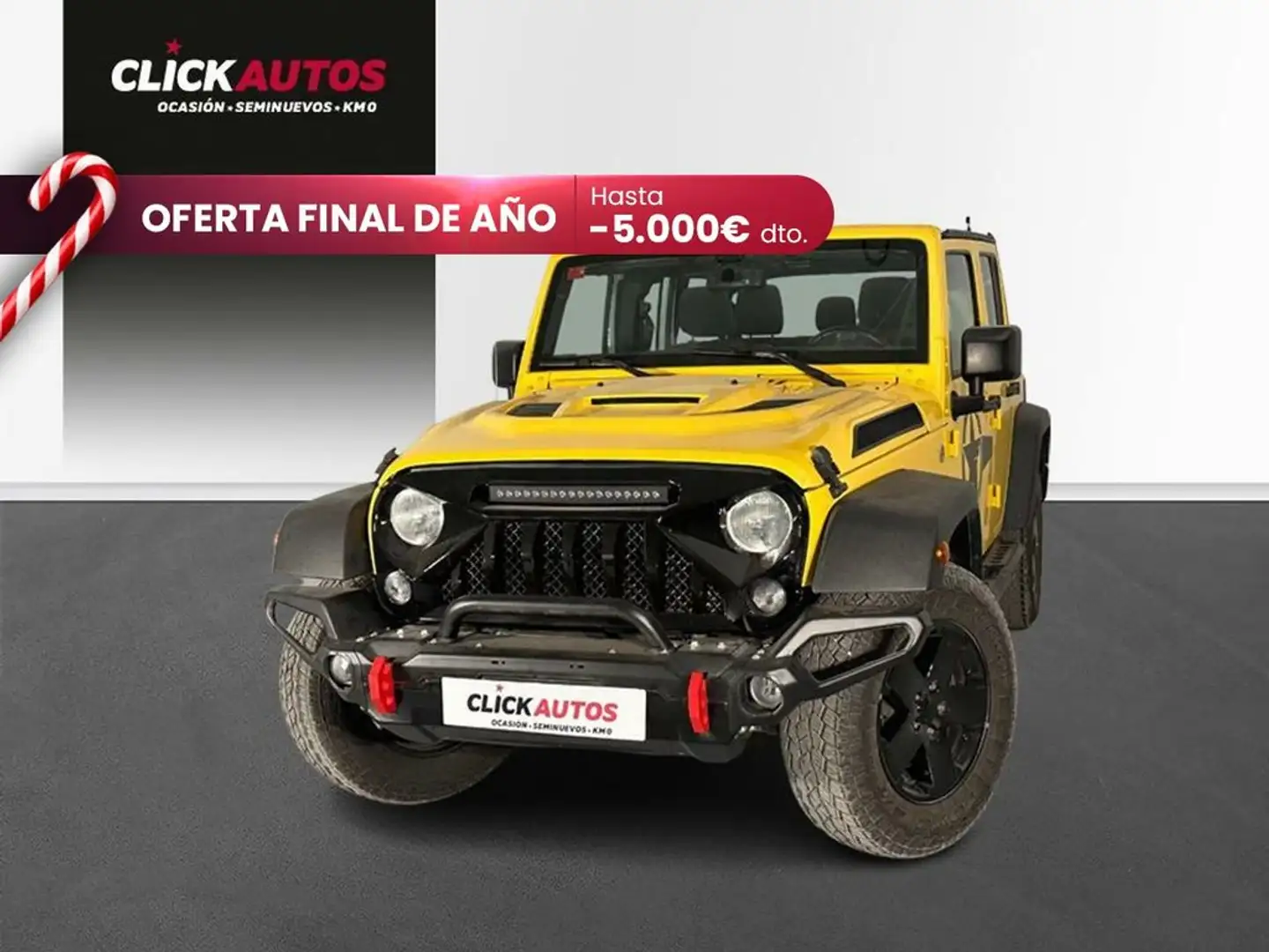 Jeep Wrangler 2.8 CRD 200CV Sport auto techo lona Galben - 1