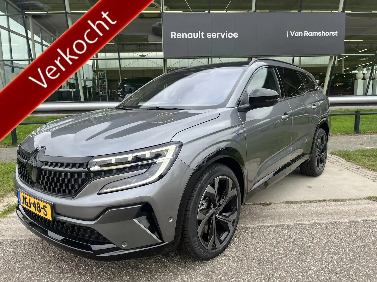 Renault Espace E-Tech full hybrid 200 PK esprit Alpine 7-Persoons Grau - 1