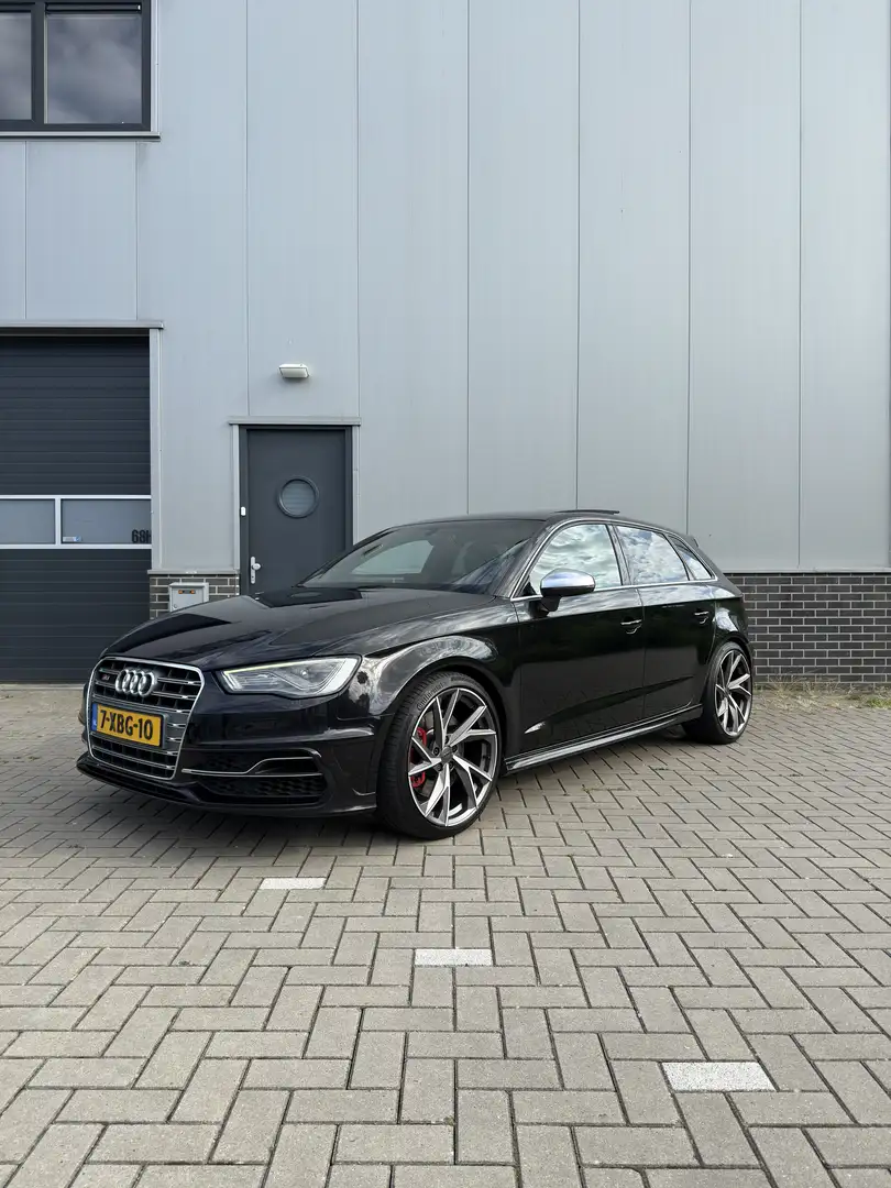 Audi S3 2.0 TFSI S3 Sportback Quattro Pro line Plus Zwart - 1