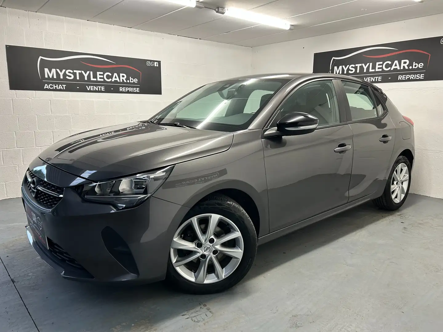 Opel Corsa 1.2i essence, CARPLAY, CLIM, GARANTIE 1AN Gris - 1