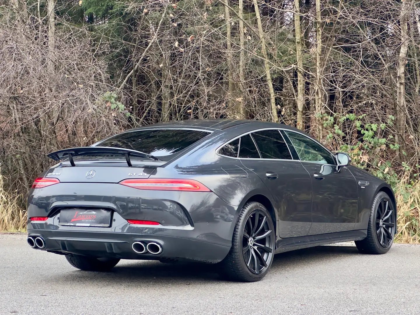 Mercedes-Benz AMG GT 43 4Matic+ S 4 Türer *SPUR*LED*NAVI*TOP ZUSTAND Grijs - 2