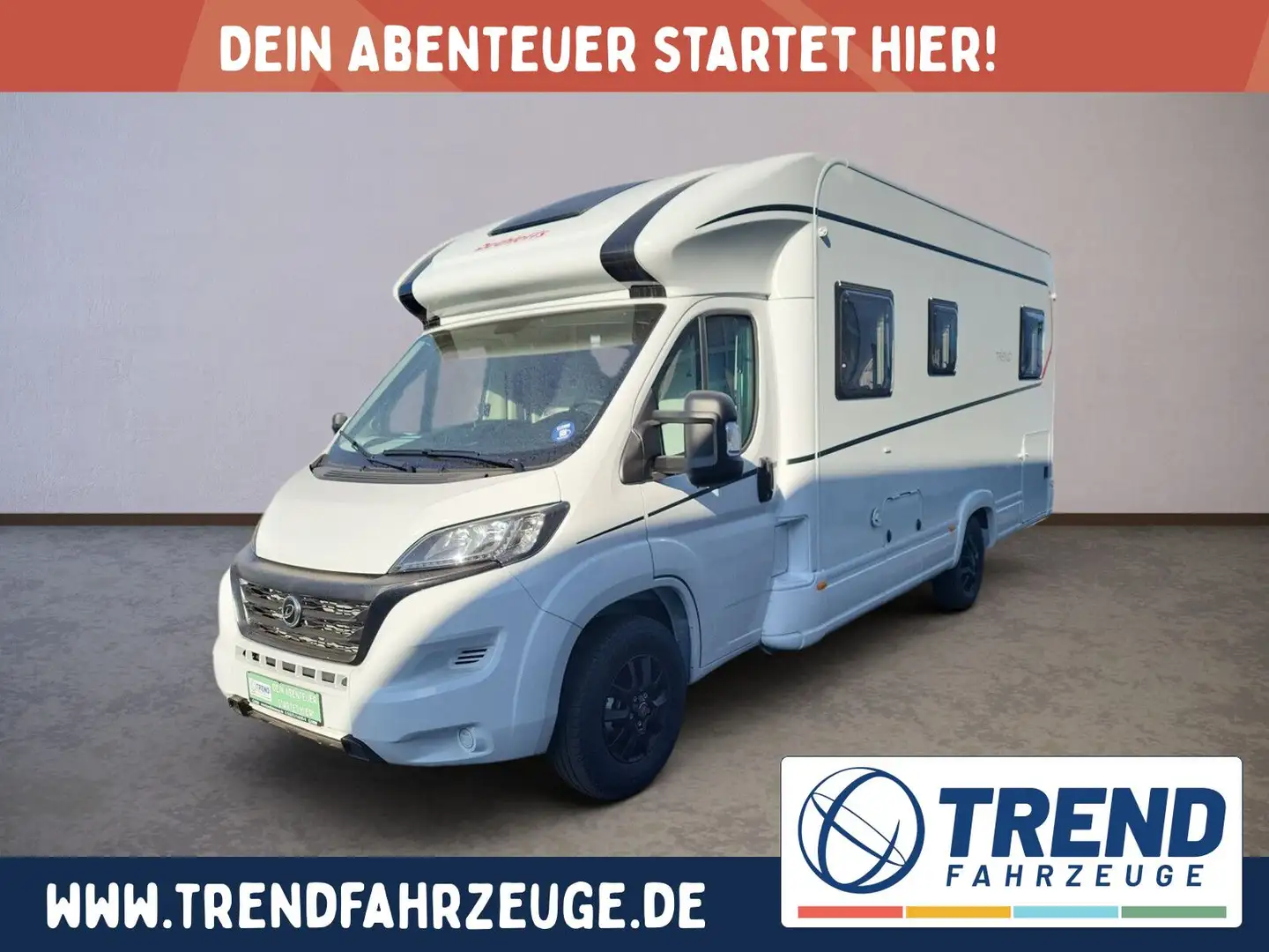 Dethleffs Trend T 7057 EB *sofort verfügbar *REISELUST Weiß - 1