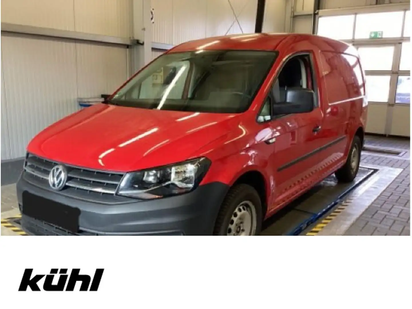 Volkswagen Caddy Kasten 2.0 TDI Navi AHK Rot - 1