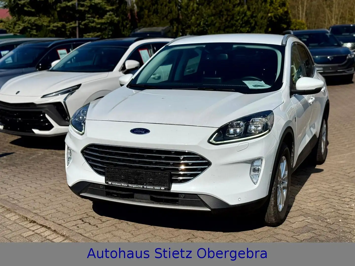 Ford Kuga Titanium X, Top Zustand und Ausstattung Weiß - 2