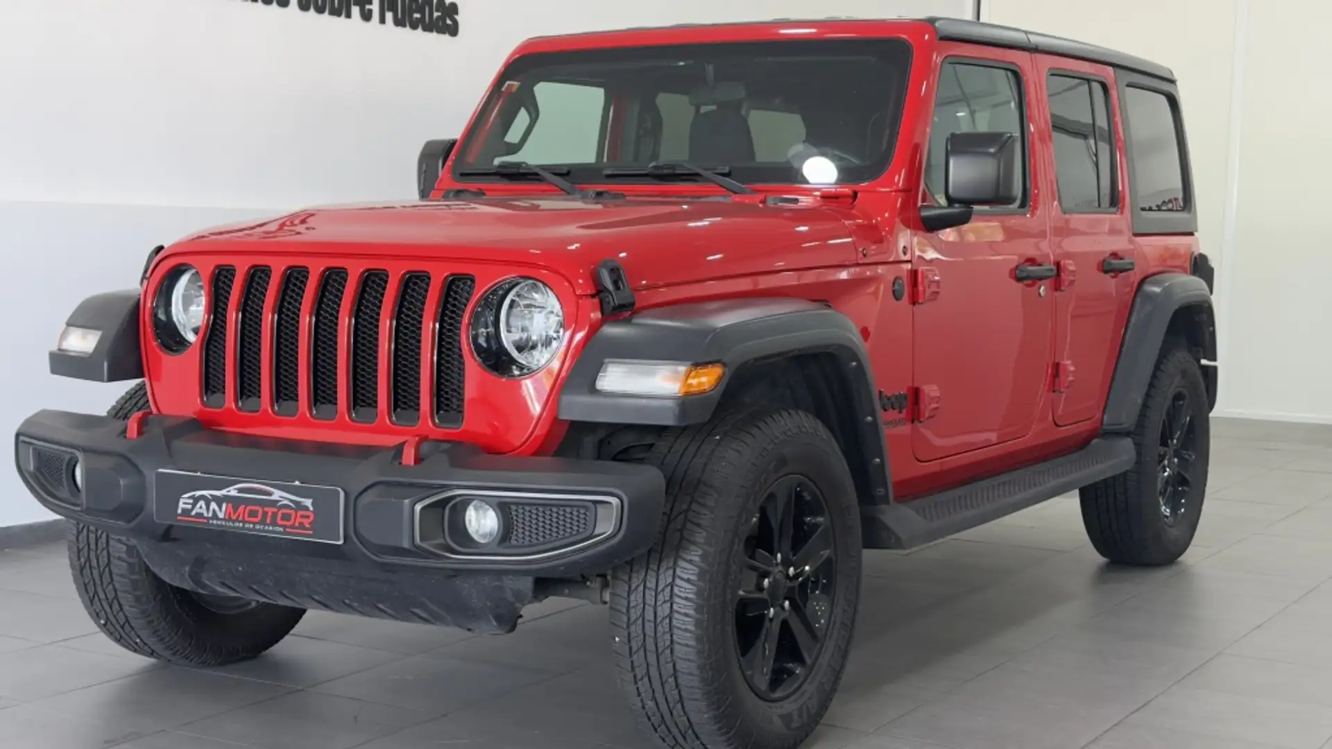 Jeep Wrangler Unlimited 2.0T GME 80 Aniversario 8ATX Rojo - 2