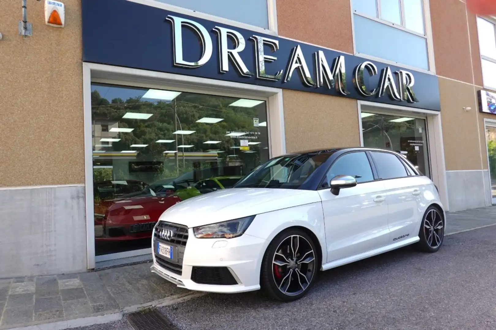 Audi S1 SPB 2.0 TFSI quattro 231CV PACCHETTO QUATTRO-REMUS Weiß - 1