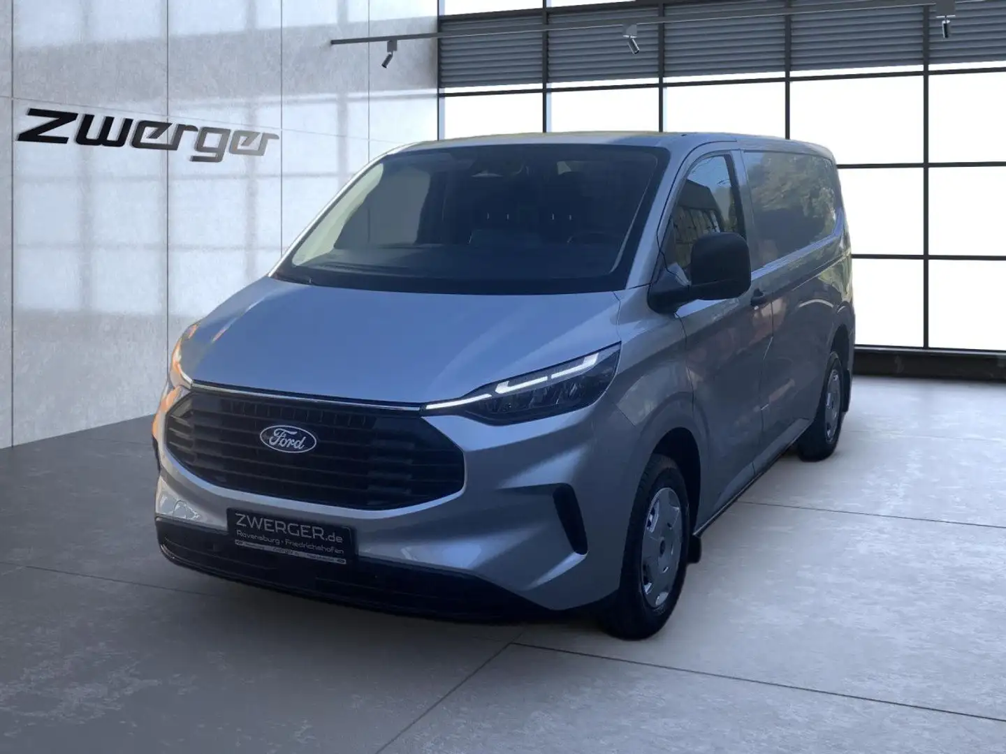 Ford Transit Custom 300 L1 Trend LED ACC Navi AHK Kamer Argent - 1
