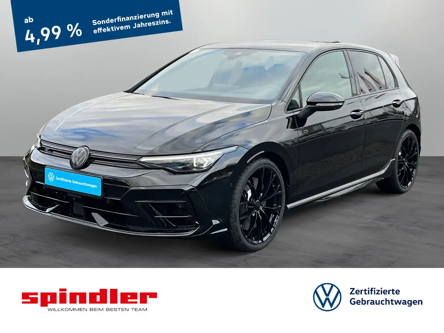 Volkswagen Golf R BLACK-EDITION/ Akra, Carbon, HuD, 360°, Schwarz - 1