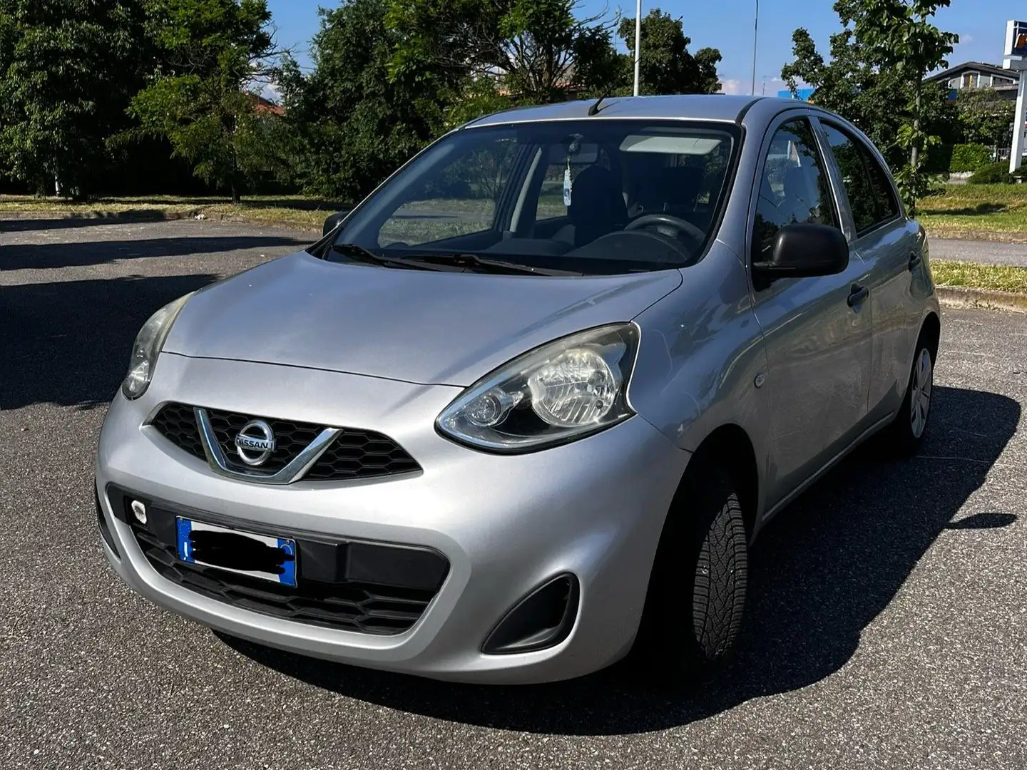 Nissan Micra 1.2 12v 5 porte GPL Acenta Argento - 1