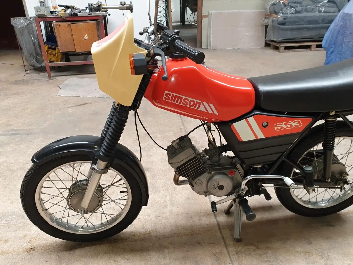 Simson S 53 B Portocaliu - 1