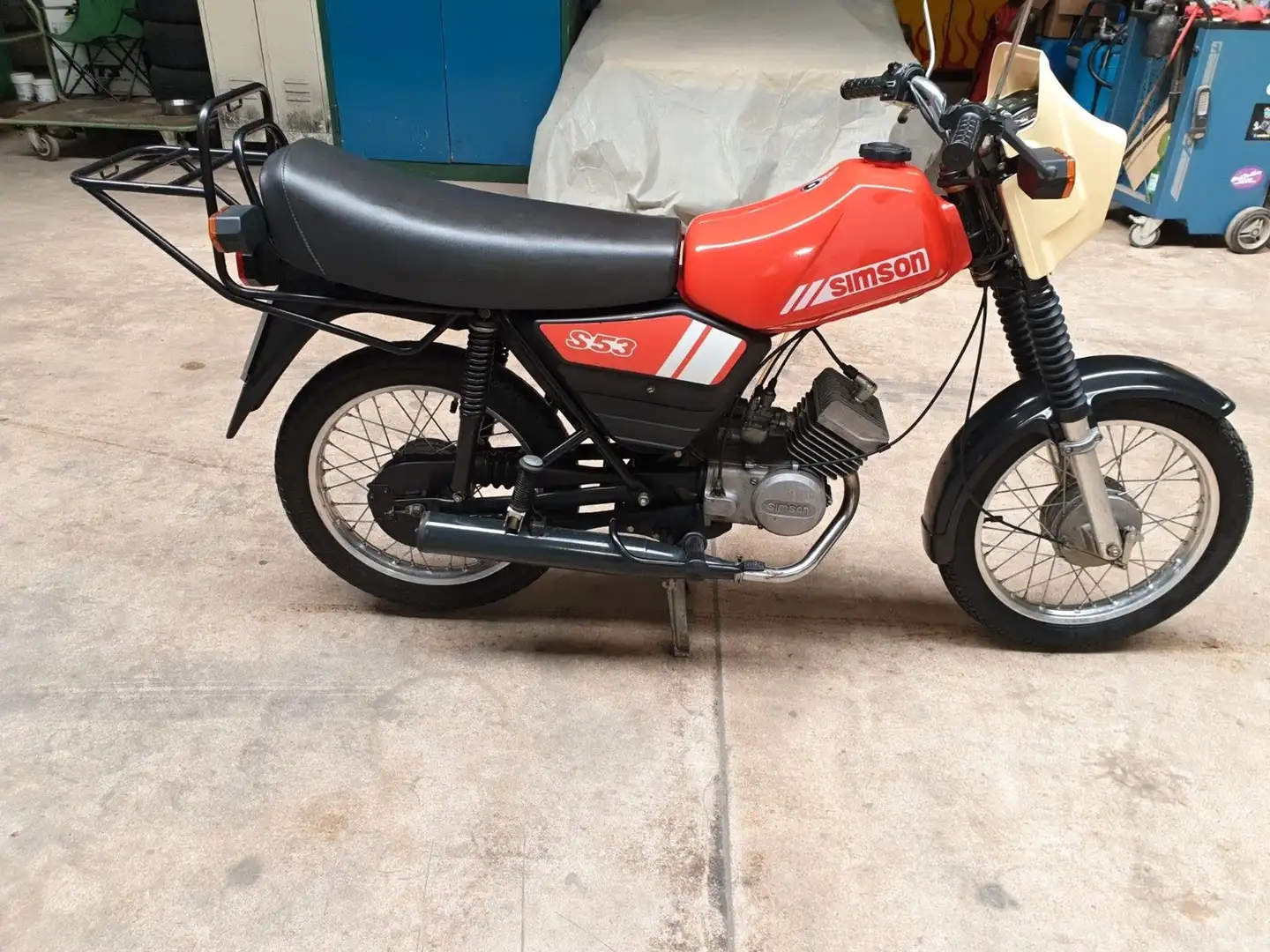 Simson S 53 B Portocaliu - 2